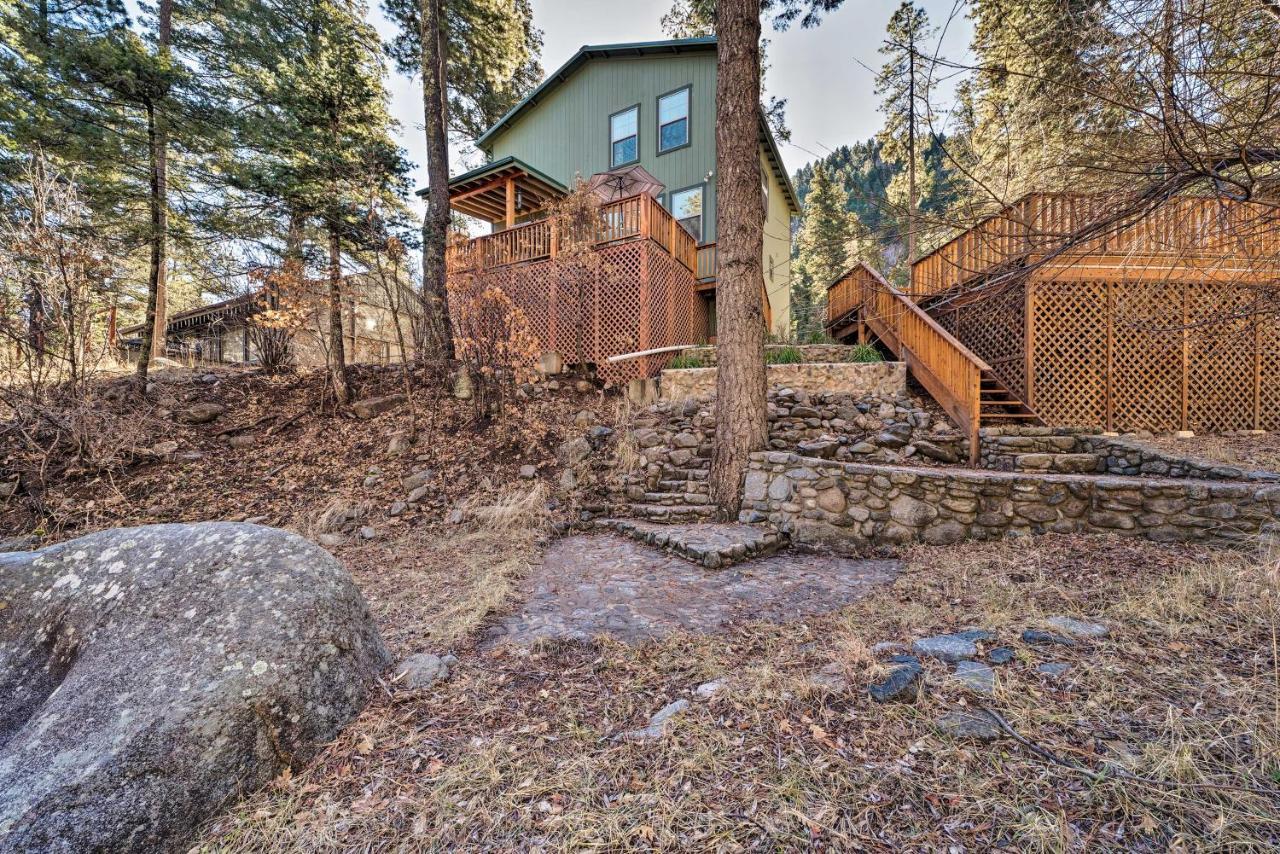 Scenic Riverside Cabin In Ruidoso With Deck And Grill! Exterior photo