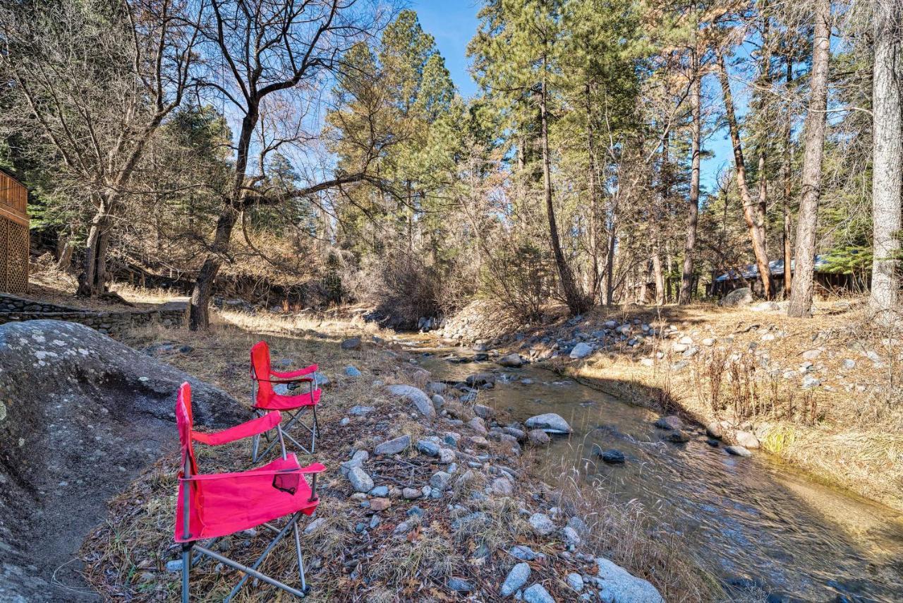 Scenic Riverside Cabin In Ruidoso With Deck And Grill! Exterior photo