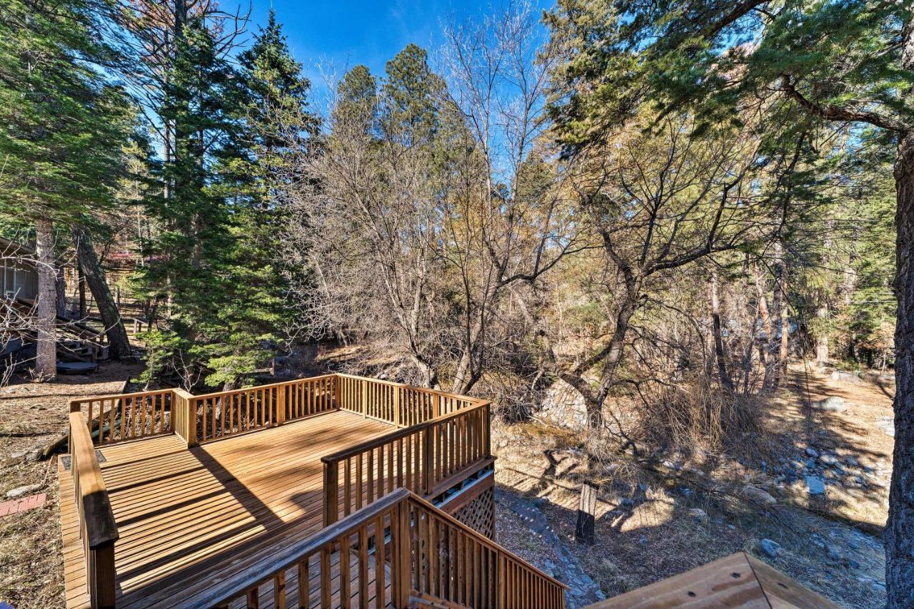 Scenic Riverside Cabin In Ruidoso With Deck And Grill! Exterior photo