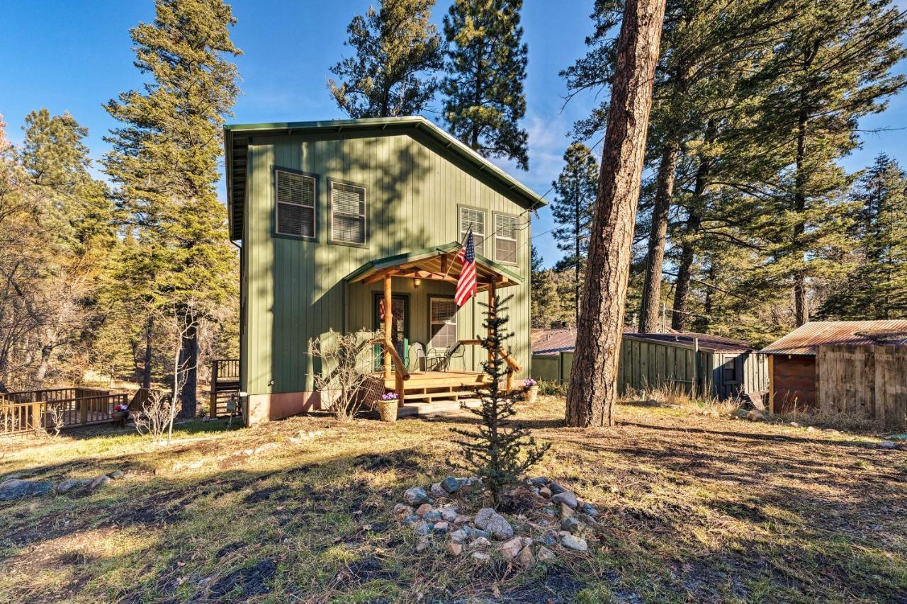 Scenic Riverside Cabin In Ruidoso With Deck And Grill! Exterior photo